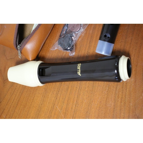 505 - Aulos Tenor 211A Recorder in original case