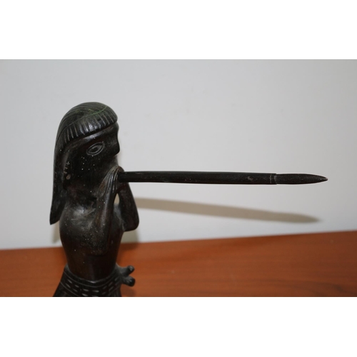 534 - African tribal wood carving figure