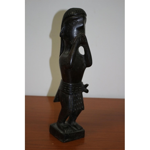 534 - African tribal wood carving figure