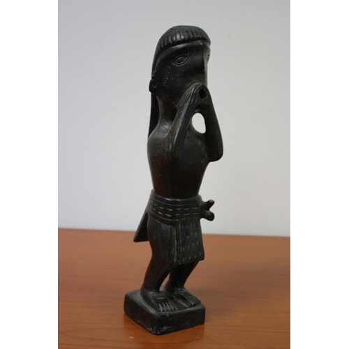 534 - African tribal wood carving figure