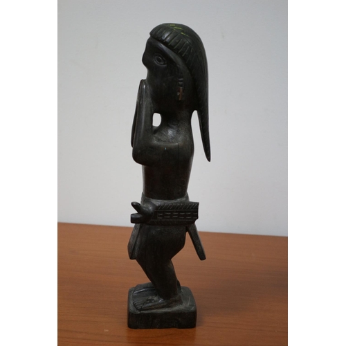 534 - African tribal wood carving figure