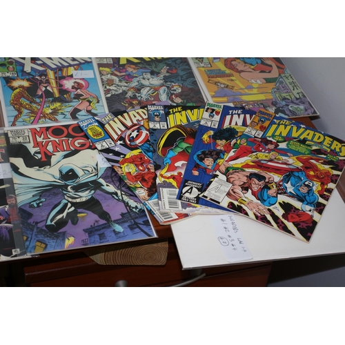 548 - A collection of Marvel Comics including 'Morbius', 'X-Men. All boarded and bagged. (US). Good condit... 