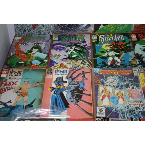 551 - 30 DC Comics including 'Spectre', 'Justice League' and 'Firestorm'.