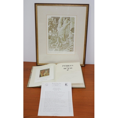 6 - Wonderful Lot on Artist Simon Palmer with signed Limited Edition Book 10/750 Titled 