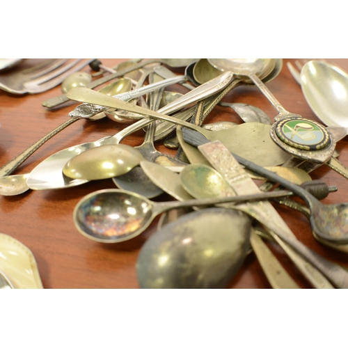 325 - A Selection of Spoons Including a  Bowl