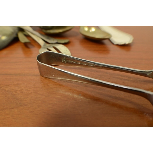 325 - A Selection of Spoons Including a  Bowl