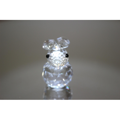 183 - Swarovski Crystal RABBIT, stamped on bottom 3 cm