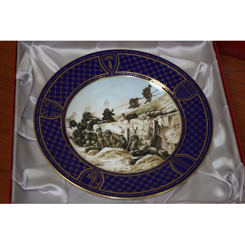 331 - 5 Spode Collectable limited Edition Operation Overlord Series plates in original boxes