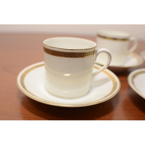 438 - Made in Japan Kokura cups and other cups and pot