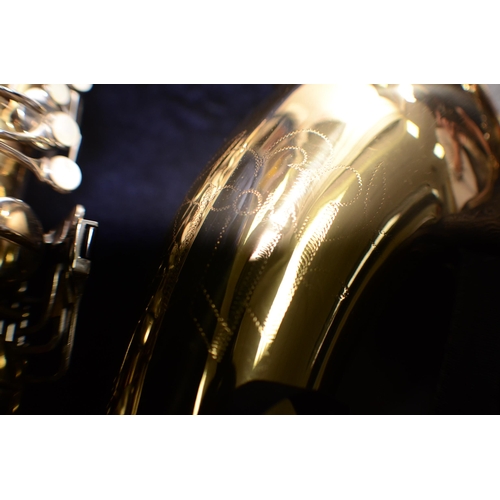 469 - Baritone Sax (Big Bertha)
Maker: CG Conn, Elkhart Indiana USA
Serial: N156324
Mouthpiece: Eugene Rou... 