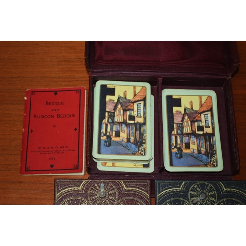 231 - Vintage Boxed Game of Bezique Looks Complete