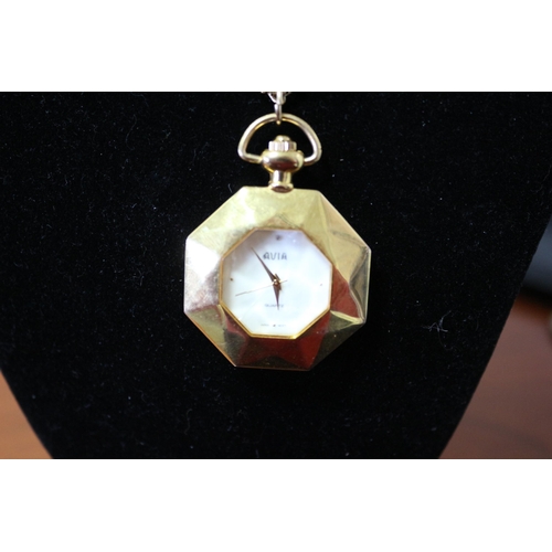 265 - Avia Pendant Watch on Chain