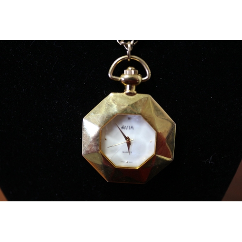 265 - Avia Pendant Watch on Chain