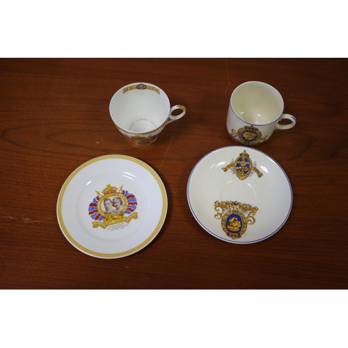 363 - Royal Memorabilia 2 Cups and Saucers