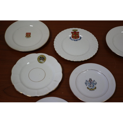 364 - A Selection of Plates with Name's of Places around the UK