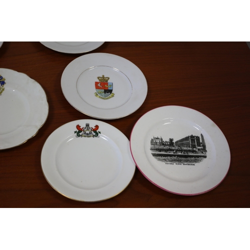 364 - A Selection of Plates with Name's of Places around the UK