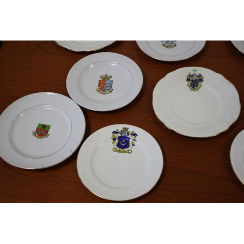 364 - A Selection of Plates with Name's of Places around the UK