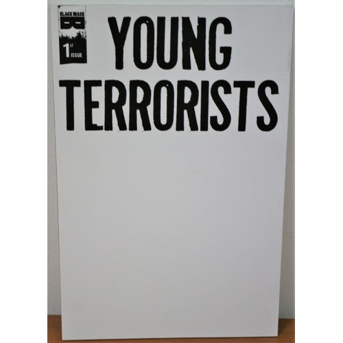 346 - Signed Copy of Young Terrorists Number 1 - Black Mask Comics