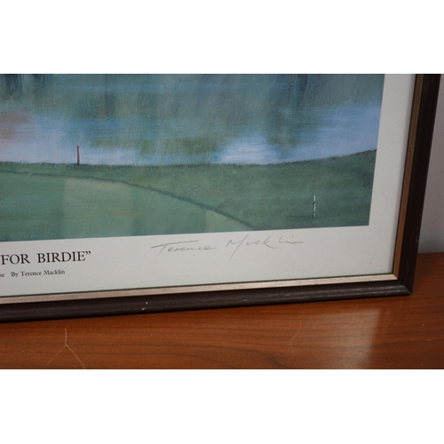 112 - 2 x Signed Limited Edition East Sussex National Golf Club Prints - Both 32/250. Signed by the Known ... 