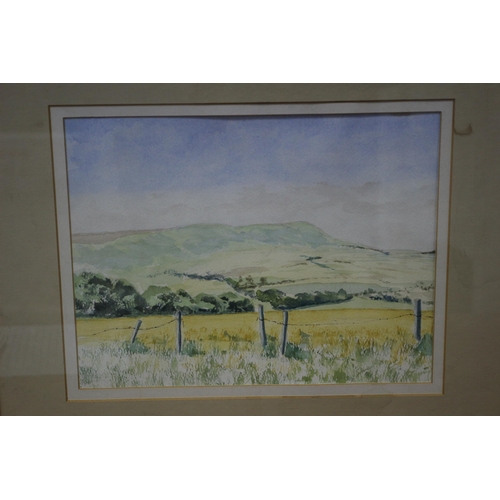 125 - Watercolour by Jean Baker - 49.5 x 42.5cm