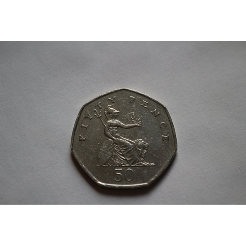 8 - Nice Collectable Circulated 1997 50p Piece