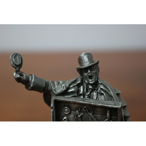 131 - Collectable Fine Pewter Figure - The Pedlar JP77