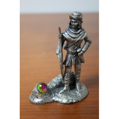 132 - Collectable Fine Pewter Figure - The Hobbit Collection No. 9 Bard