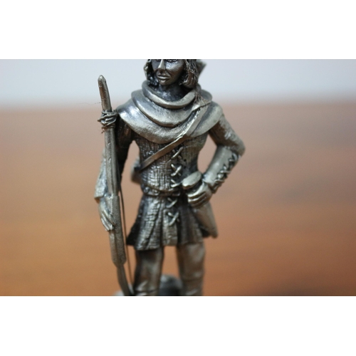 132 - Collectable Fine Pewter Figure - The Hobbit Collection No. 9 Bard