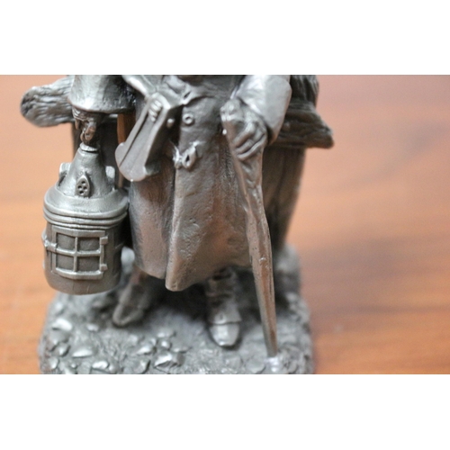 138 - Collectable Fine Pewter Figure - The Watchman JP77