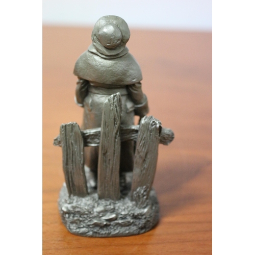 138 - Collectable Fine Pewter Figure - The Watchman JP77