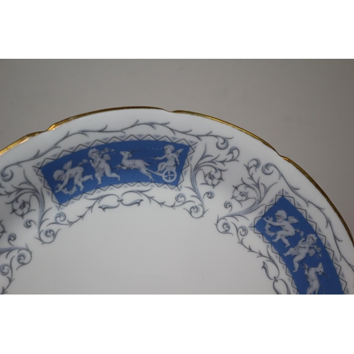 171 - Coalport Revelry Blue and White Dish 27cm