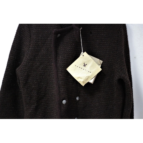 188 - Brand New with Tags Ramnation Wool Jacket - Medium Size in Brown - RRP £395