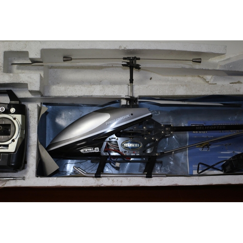 198 - Large Gyro Copter in Packing with Remote Control