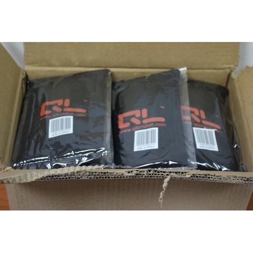 203 - Box Containing 23 Buddha Tiger Brand New Phone Pouches in Bag and Plastic Wrapping