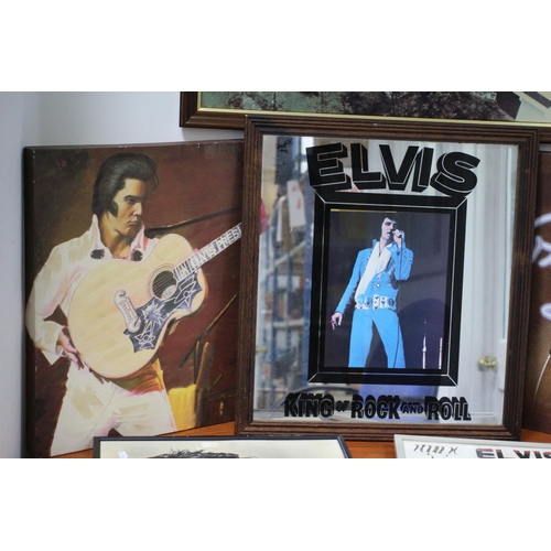 204 - For All Elvis Presley Fans - Believed to be an Early Picture Print of Elvis' Graceland, Elvis Mirror... 