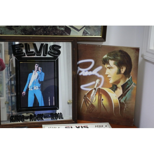 204 - For All Elvis Presley Fans - Believed to be an Early Picture Print of Elvis' Graceland, Elvis Mirror... 