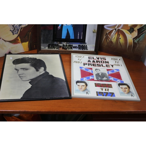 204 - For All Elvis Presley Fans - Believed to be an Early Picture Print of Elvis' Graceland, Elvis Mirror... 