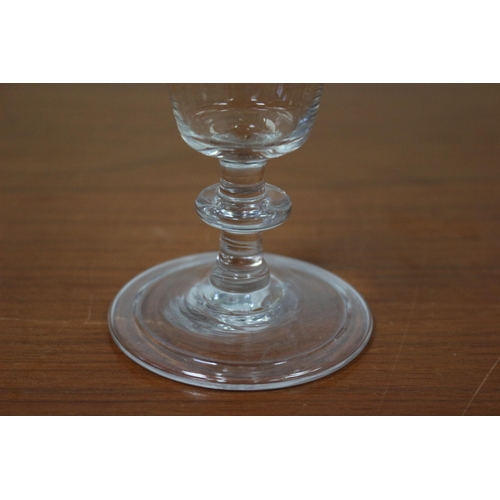 214 - Georgian Ale Glass - 13.5cm