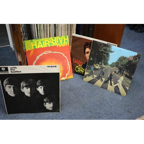 225 - Large Quantity of Vinyl Singles and LP's, including The Beatles and Mixed Genre - This Lot Comes wit... 