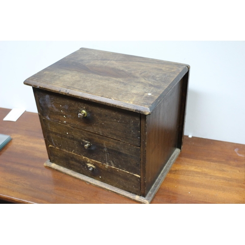 241 - Vintage 3 Drawer Filing Cabinet