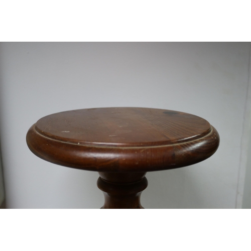 242 - Pine Aged Jardinière Stand - 72cm