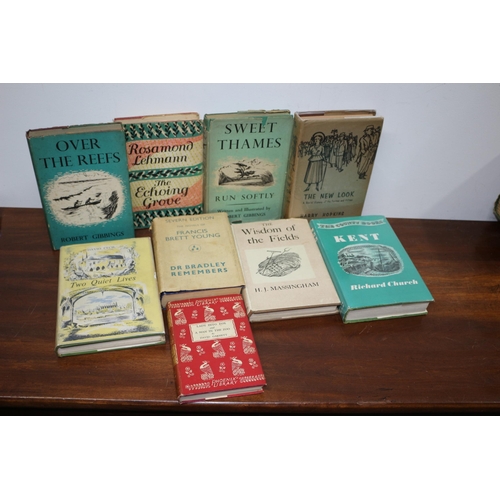 40 - A Very Nice Selection of Vintage Books, all With Dust Covers and all Good Collectable Titles