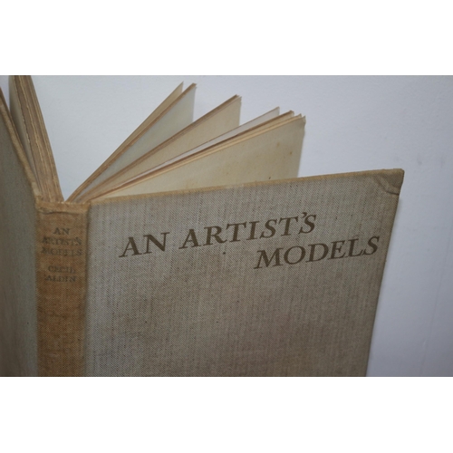 348 - Highly Collectable and Very Interesting Book with Some Fantastic Plates - An Artist's Model by Cecil... 