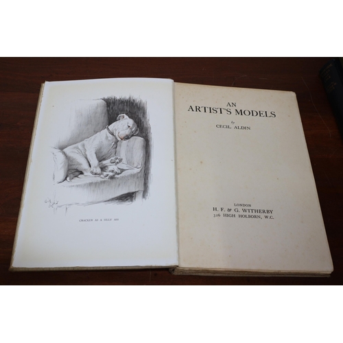 348 - Highly Collectable and Very Interesting Book with Some Fantastic Plates - An Artist's Model by Cecil... 