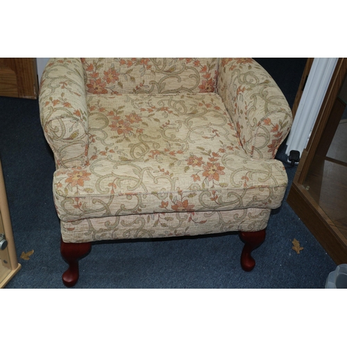 297 - Original HSL, (High Seat Ltd), Buckingham Fireside Chair which has had Guardsman Stain Protection Co... 