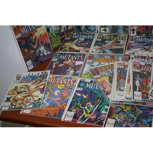 305 - Another Great Collection of 80's Comics - The New Mutants - Bagged and Boarded - 54