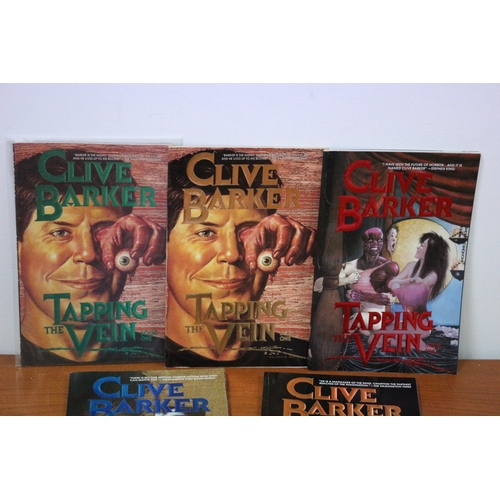 89 - Clive Barker - Tapping The Vein Series 1 - 4 including No. 1 Variant plus Revelation Issue - Conside... 