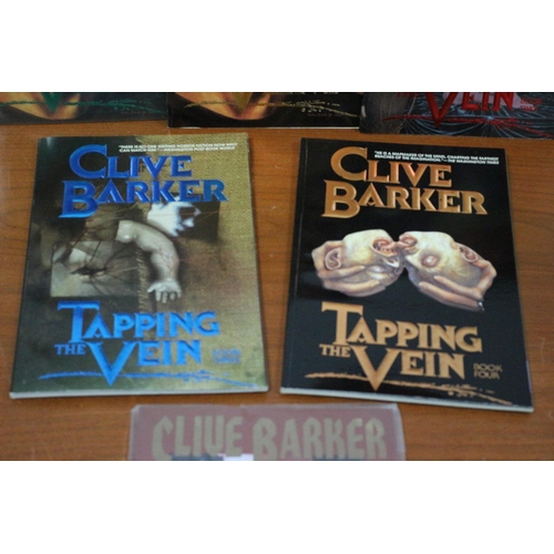 89 - Clive Barker - Tapping The Vein Series 1 - 4 including No. 1 Variant plus Revelation Issue - Conside... 