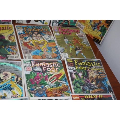 311 - Nice Collection of Marvels Fantastic Four Comics - 30+ Including a Mini Series - Nearly All Bagged a... 