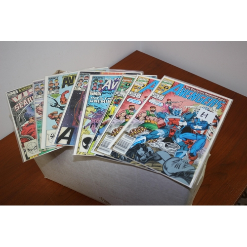 313 - Nice Mixed Title Collection of Almost 100 - 1970's Onwards Marvel Comics - Mostly Bagged and Boarded... 